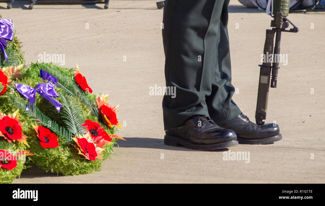 Remembrance day in Halifax Nova Scotia Stock Photo Alamy