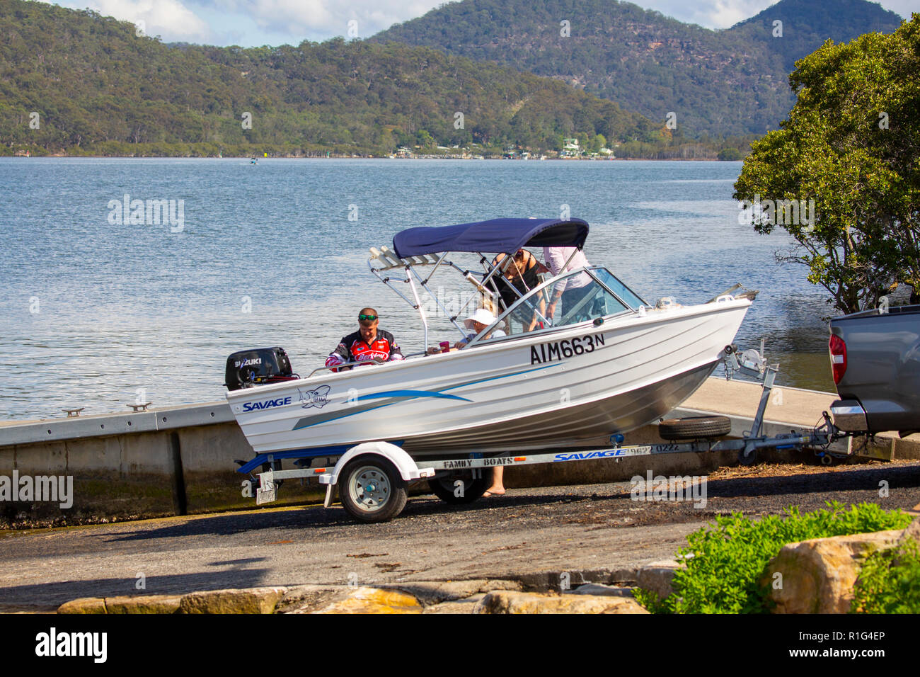 Fishing Boat Launch Stock Photos Fishing Boat Launch Stock