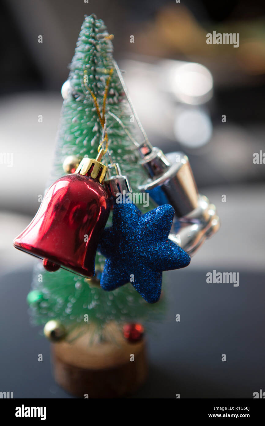 Christmas tree decoration Stock Photo