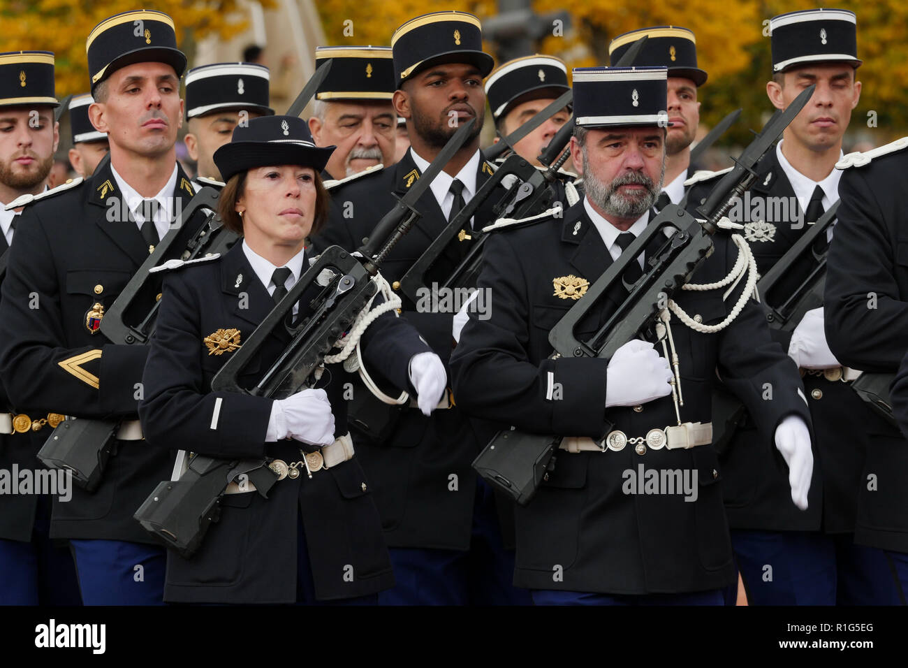 A National gendarmerie detachment attends Commemoration ceremonies of ...