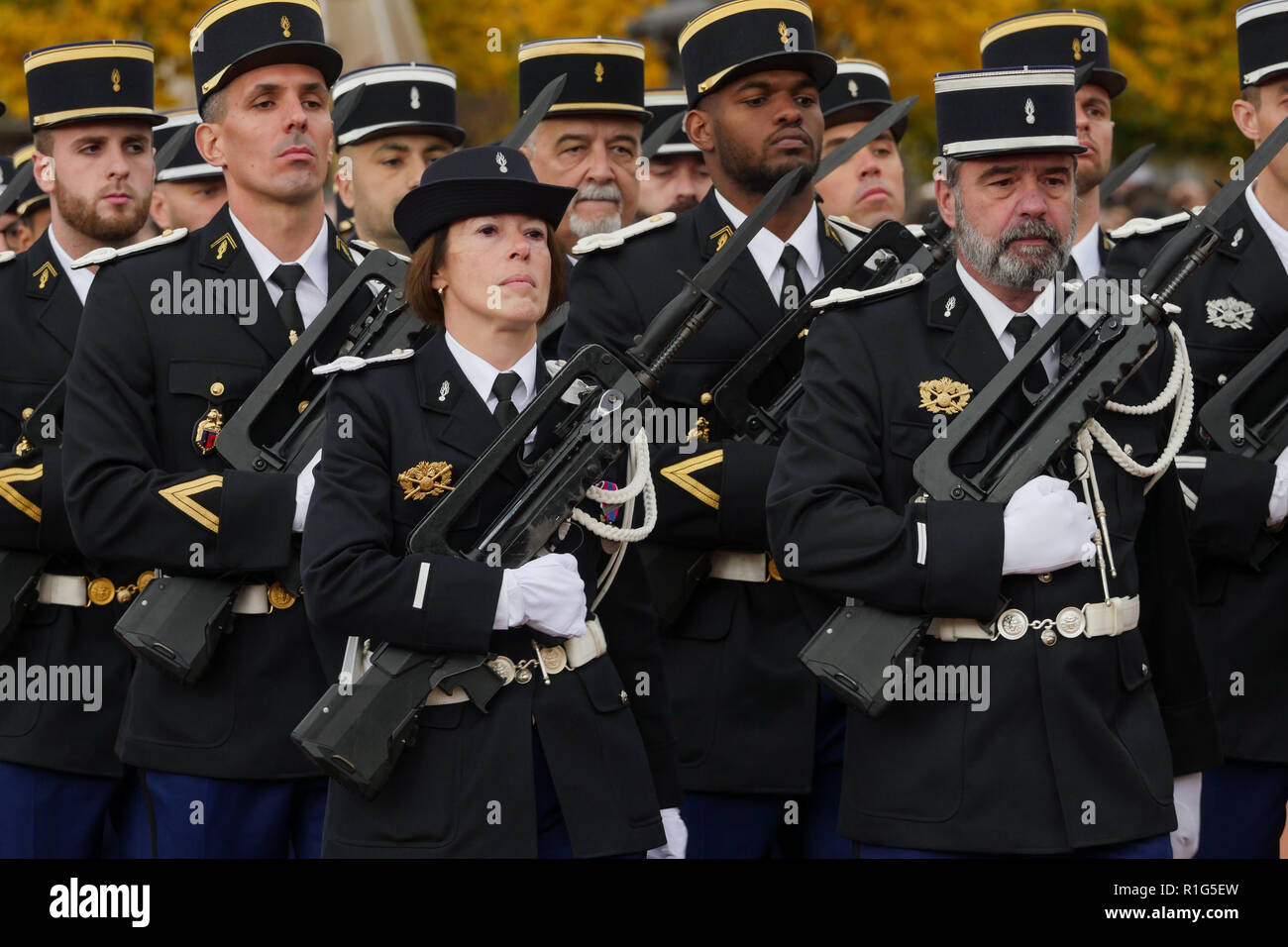 A National gendarmerie detachment attends Commemoration ceremonies of ...