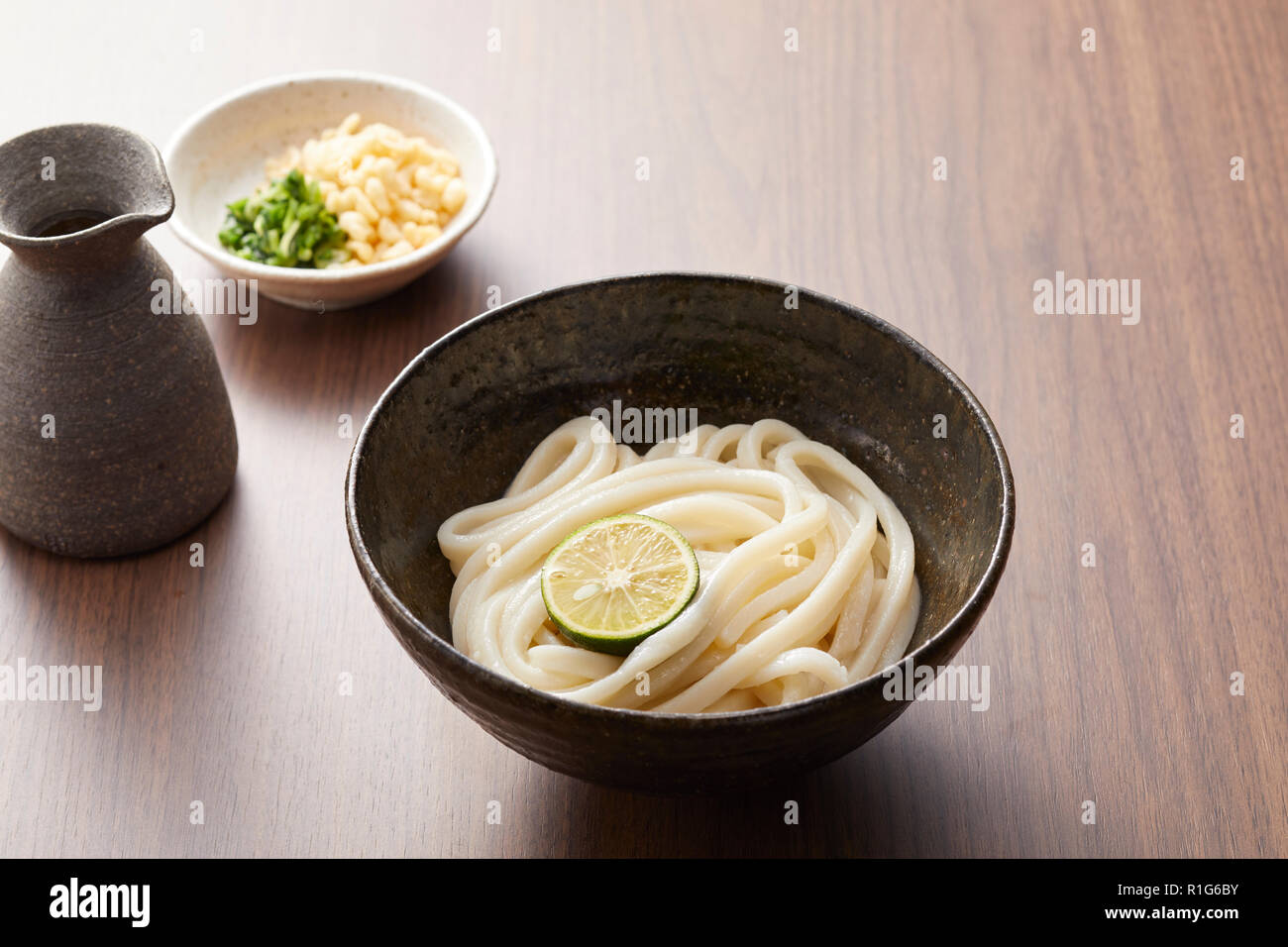 Japanese style noodles Stock Photo Alamy