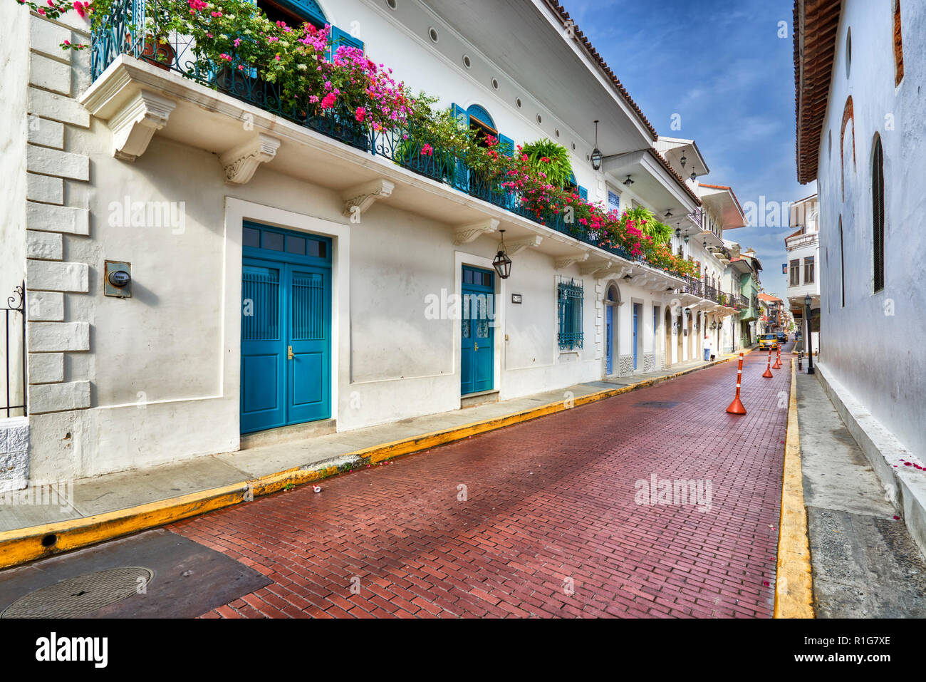 Casco Viejo, Panama City, Republic of Panama, Central America, America  Stock Photo - Alamy