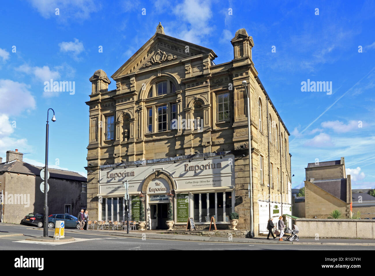 The Emporium, Coffee shop, Wine Bar and Brasserie, Clitheroe Stock