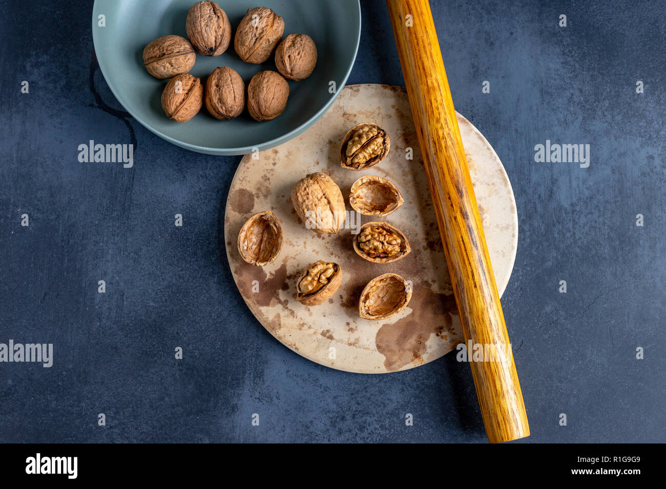 Walnuts Stock Photo
