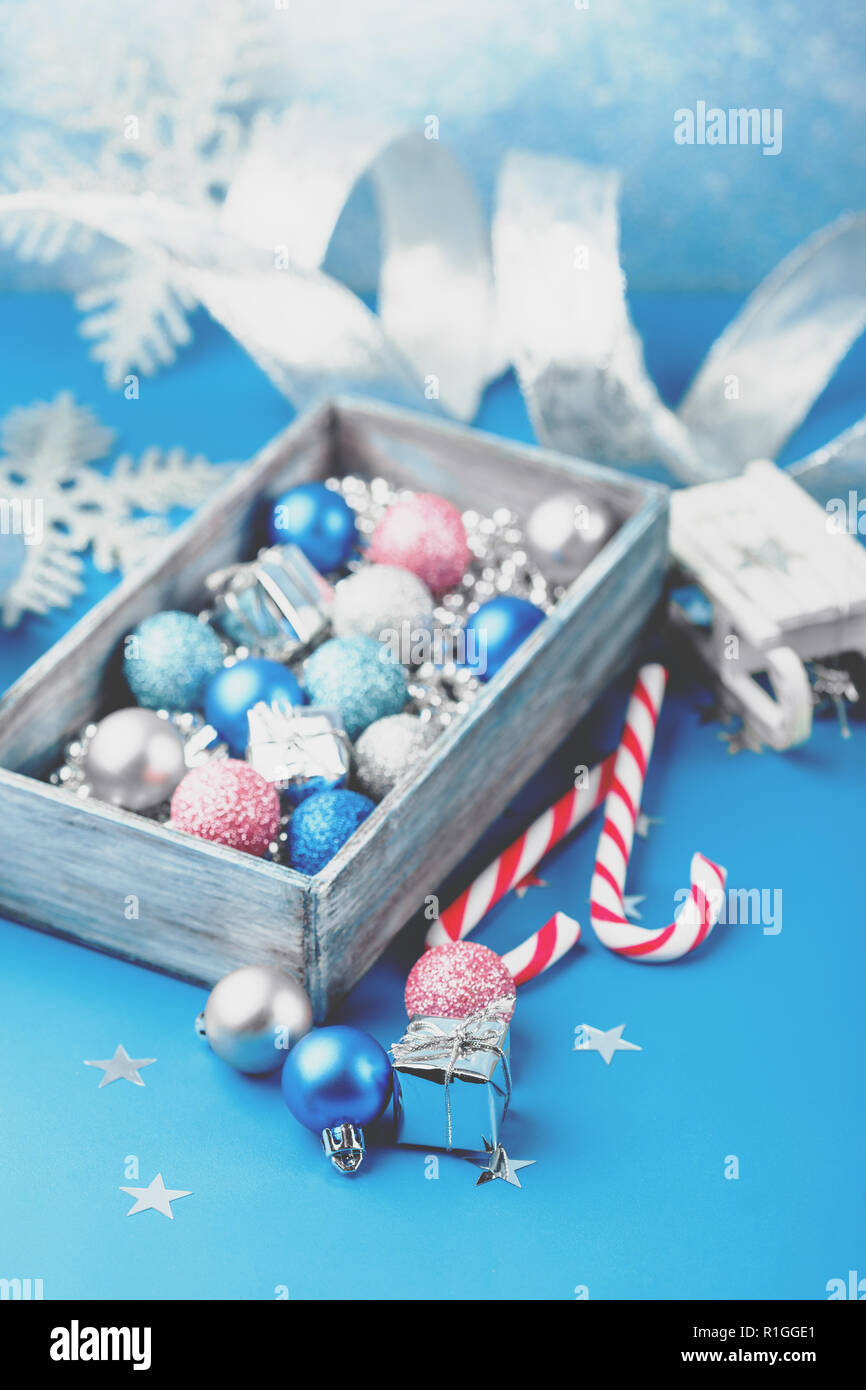 Blue And Pink Candy Canes