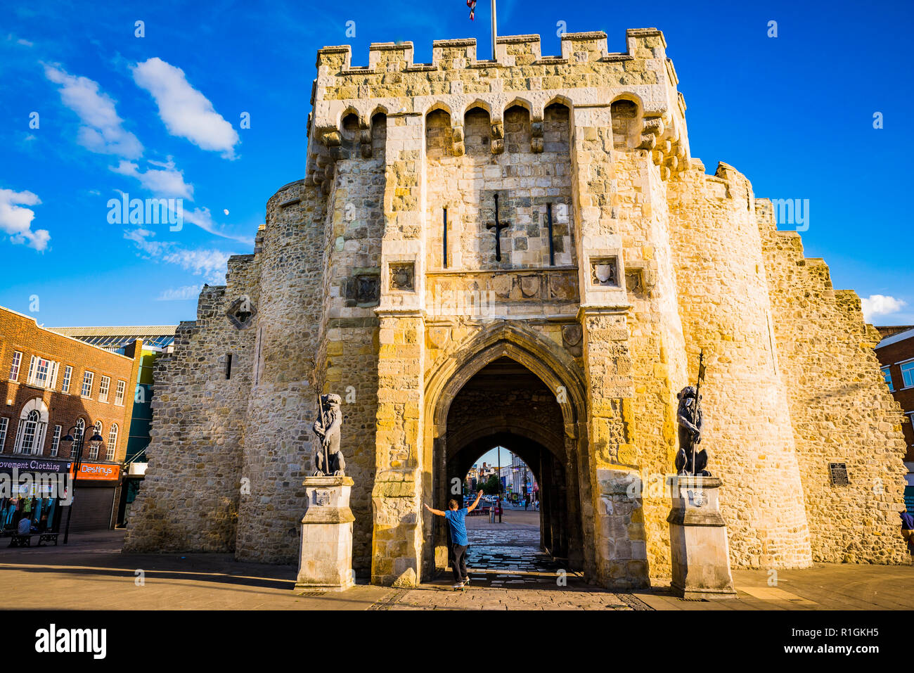 Southampton uk bargate hires stock photography and images Alamy
