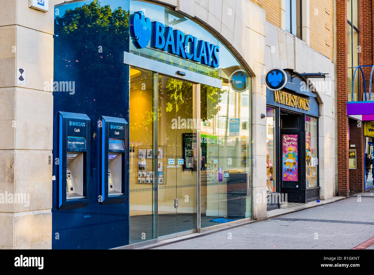 Branch Of Barclays Bank Stock Photos Branch Of Barclays Bank