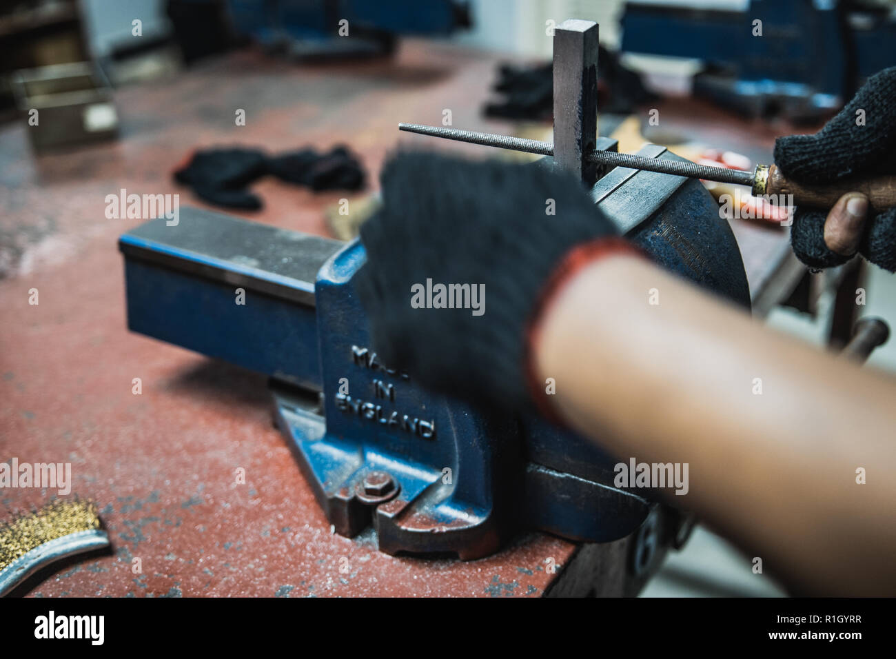 Student metalwork hires stock photography and images Alamy