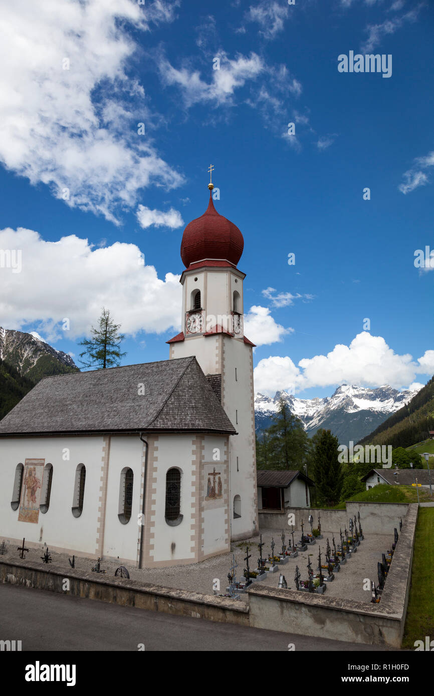 Onion topped church in the Austrian Tyrol Stock Photo - Alamy