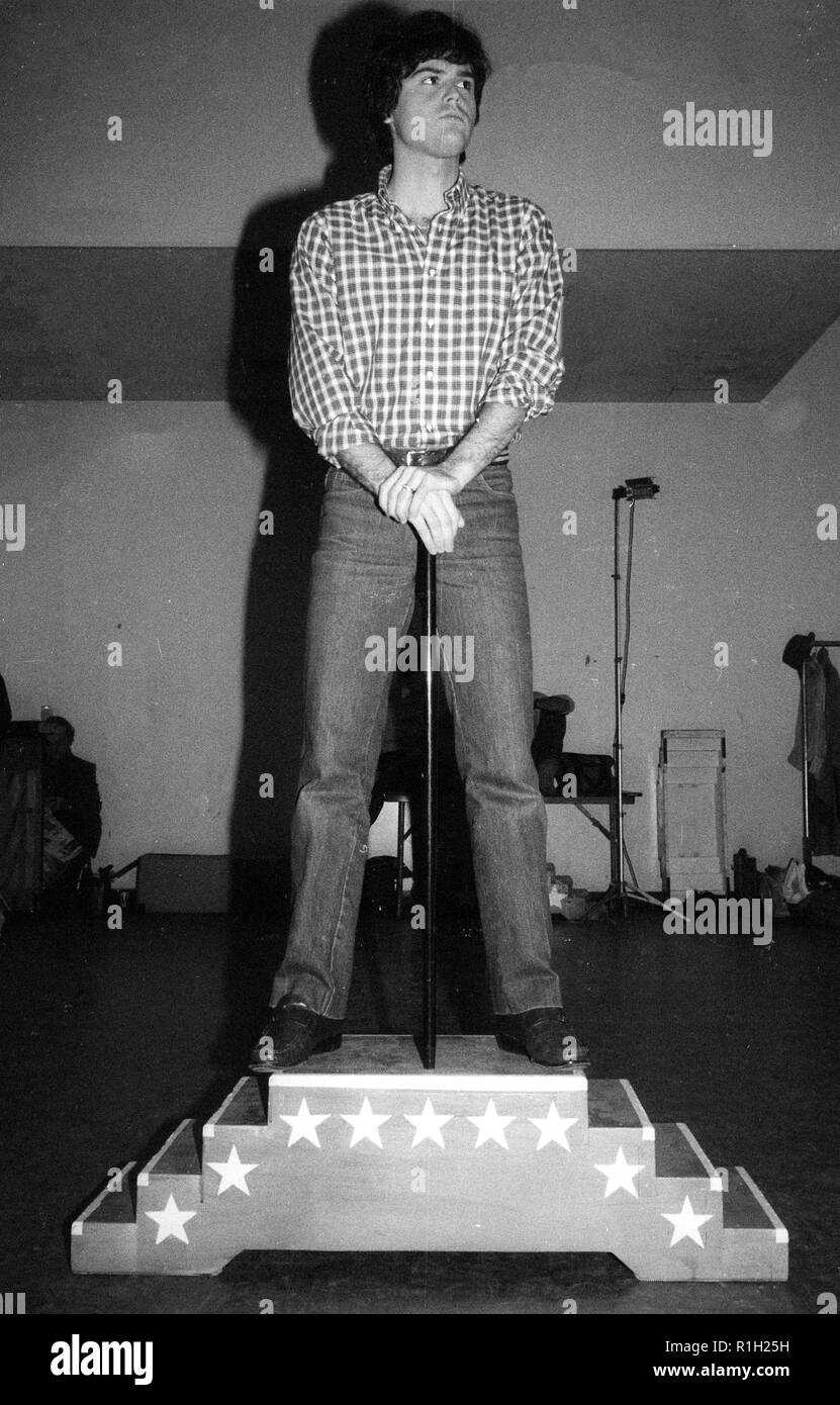 Donny Osmond  during Rehearsals For 'Little Johnny Jones' at Minskoff Theater in New York City, New York. March 1982.  Photo By Adam Scull/PHOTOlink /MediaPunch Stock Photo