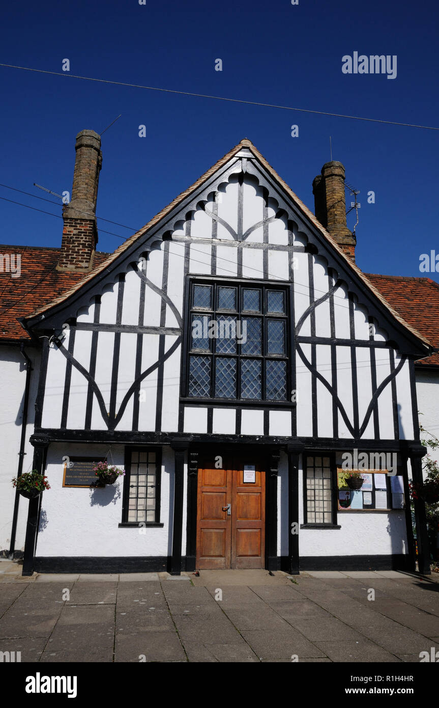 Village Hall, Hunsdon, Hertfordshire, standing in the centre of the