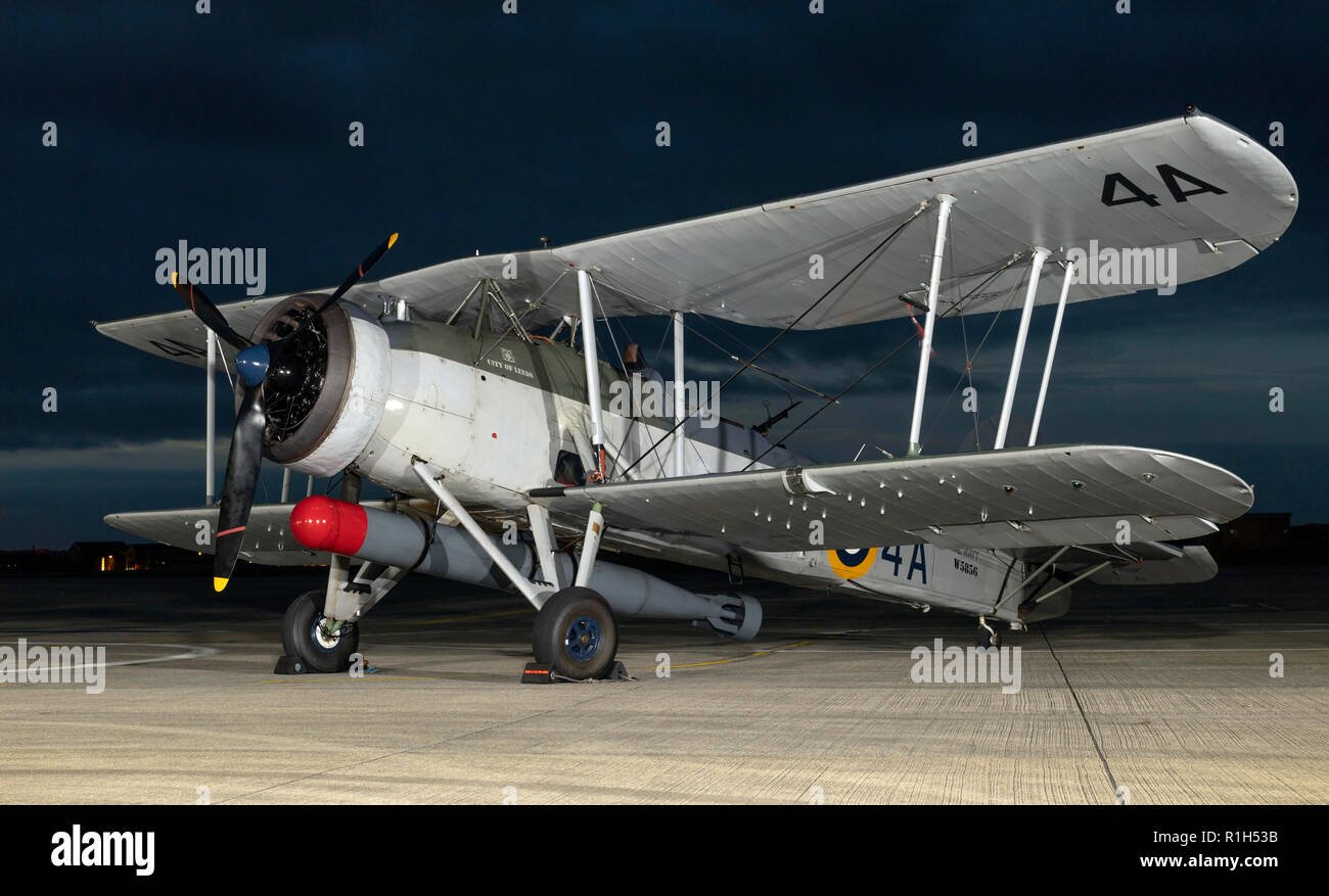 Swordfish, W5856/4A  'City of Leeds' Stock Photo