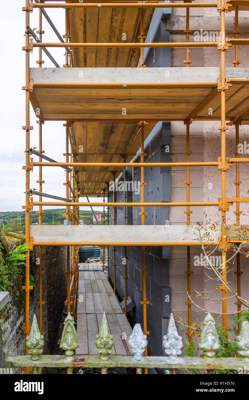 Scaffold kick board hires stock photography and images Alamy