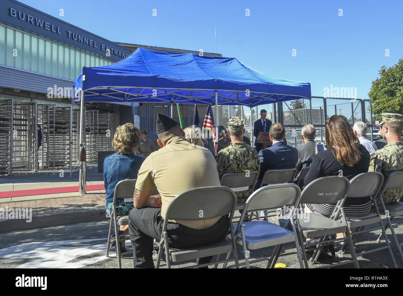 BREMERTON, Wash. (Sept. 19, 2018) Rep. Derek Kilmer, U.S