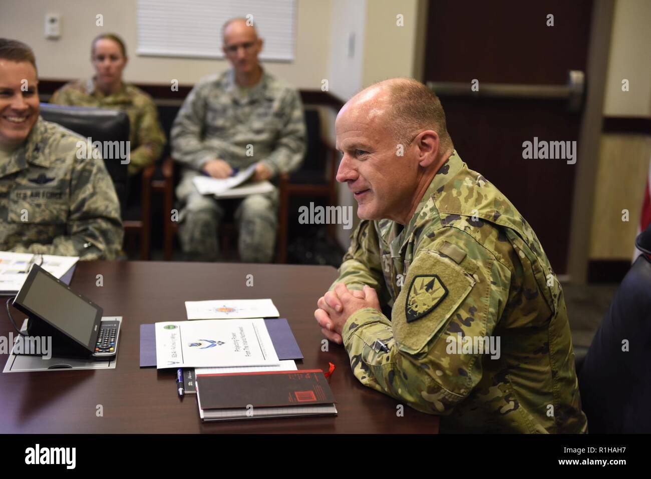 U.S. Army Gen. Stephen Lyons, U.S. Transportation Command commander ...