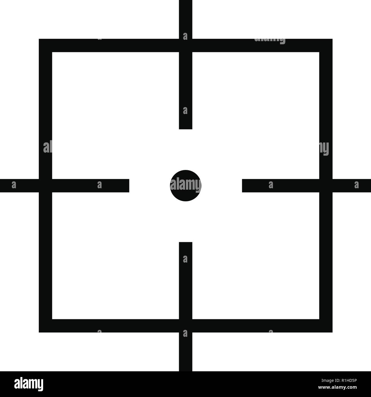 Purpose icon. Simple illustration of purpose vector icon for web Stock ...