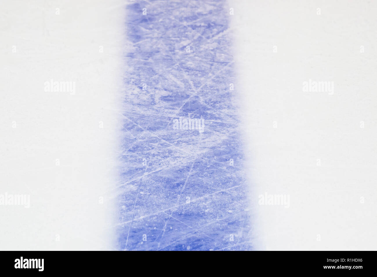 Ice Rink Color Ice hockey rink blue markings closeup, winter sport background Stock ...