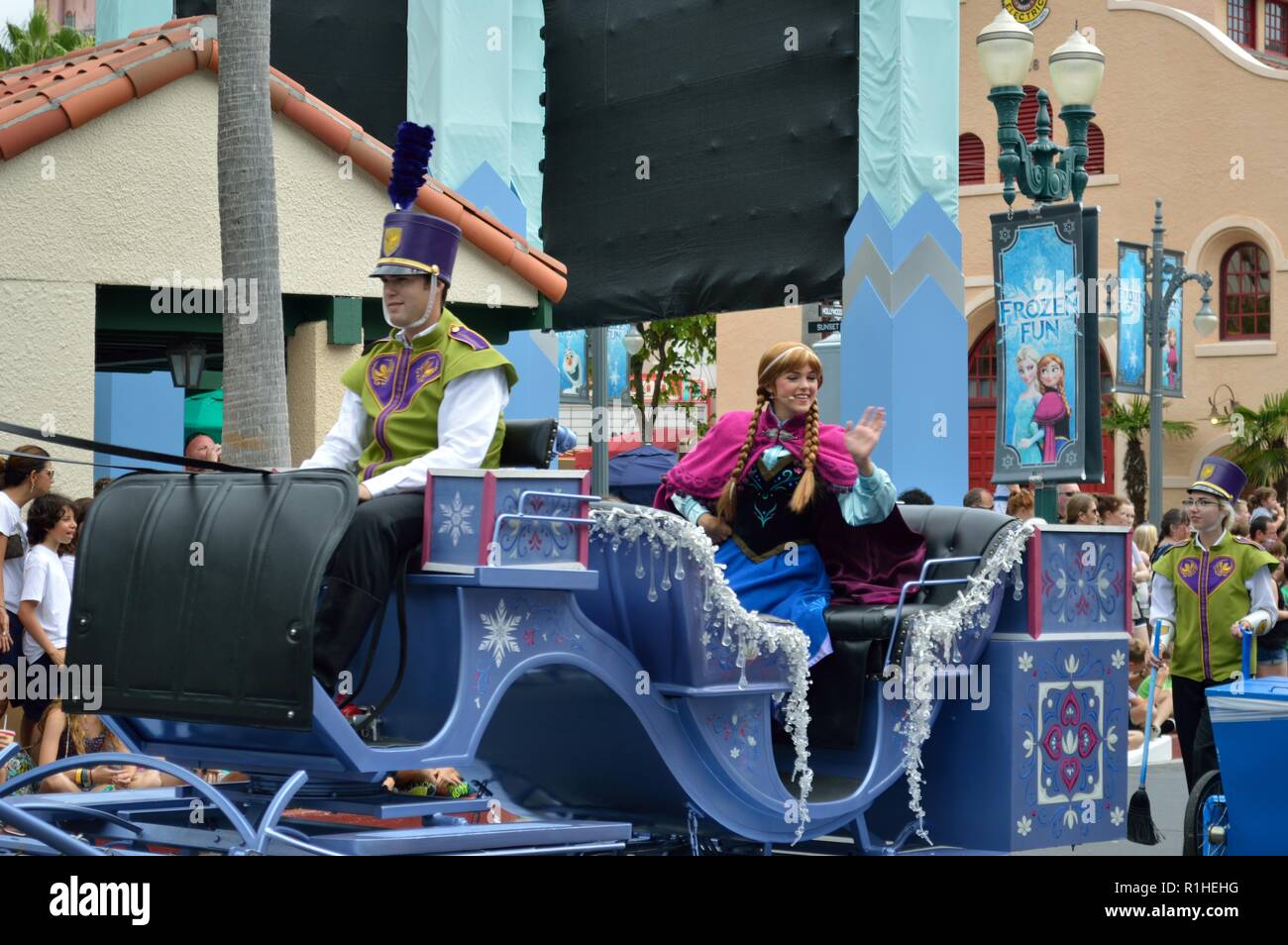 Disney Parade, orlando Stock Photo