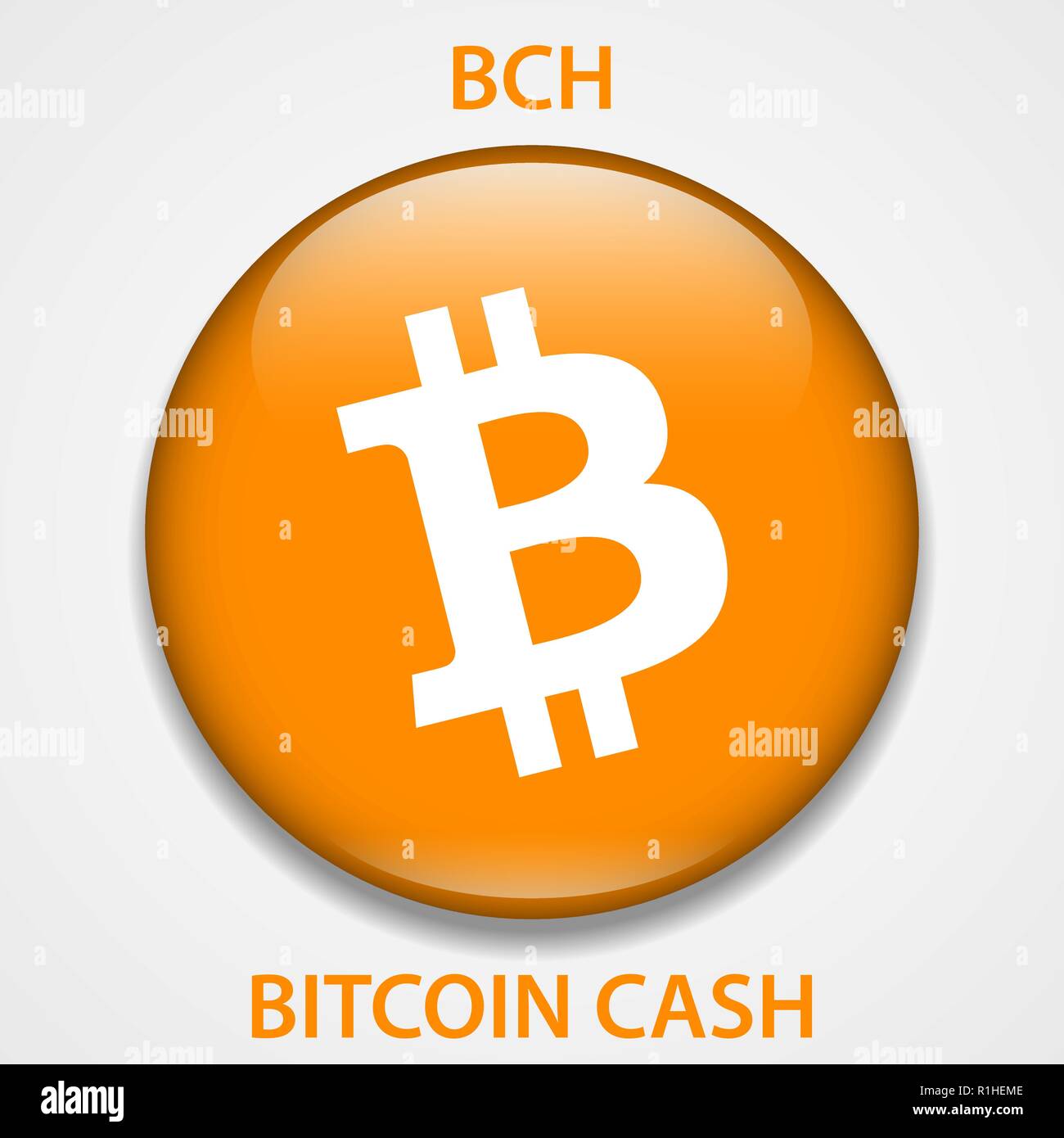 Bitcoin cash bch Stock Vector Images - Alamy