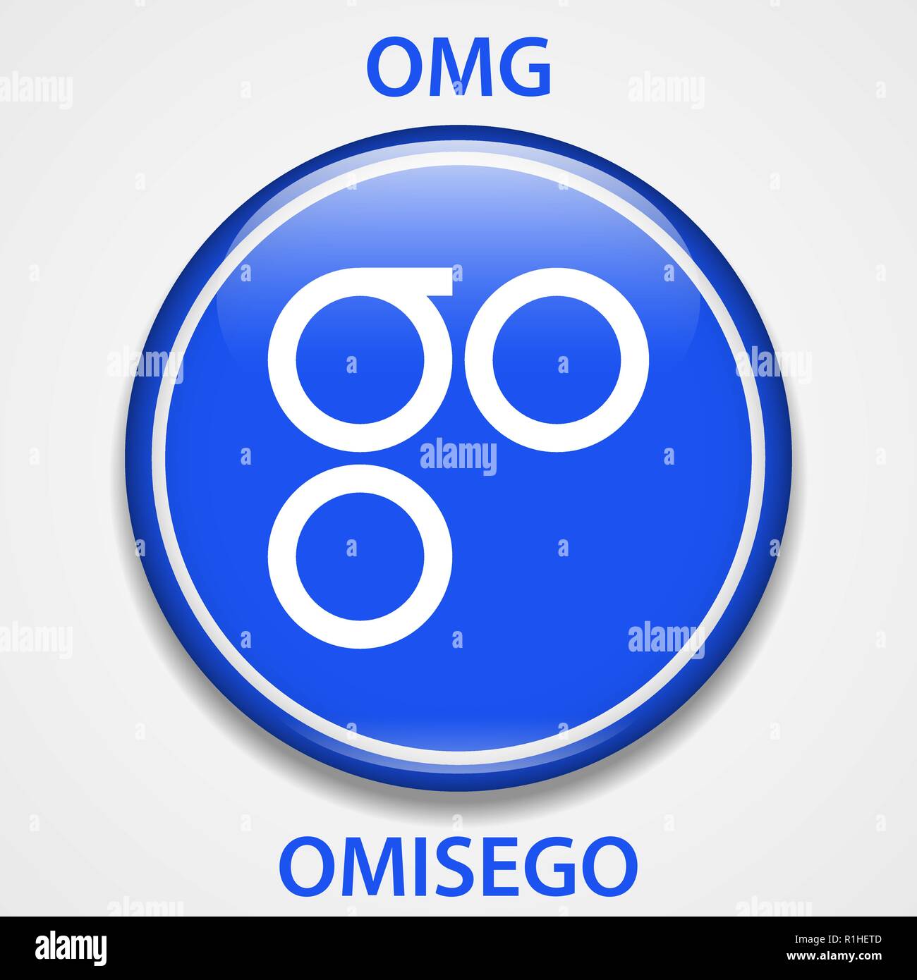 Omg coin Stock Vector Images - Alamy