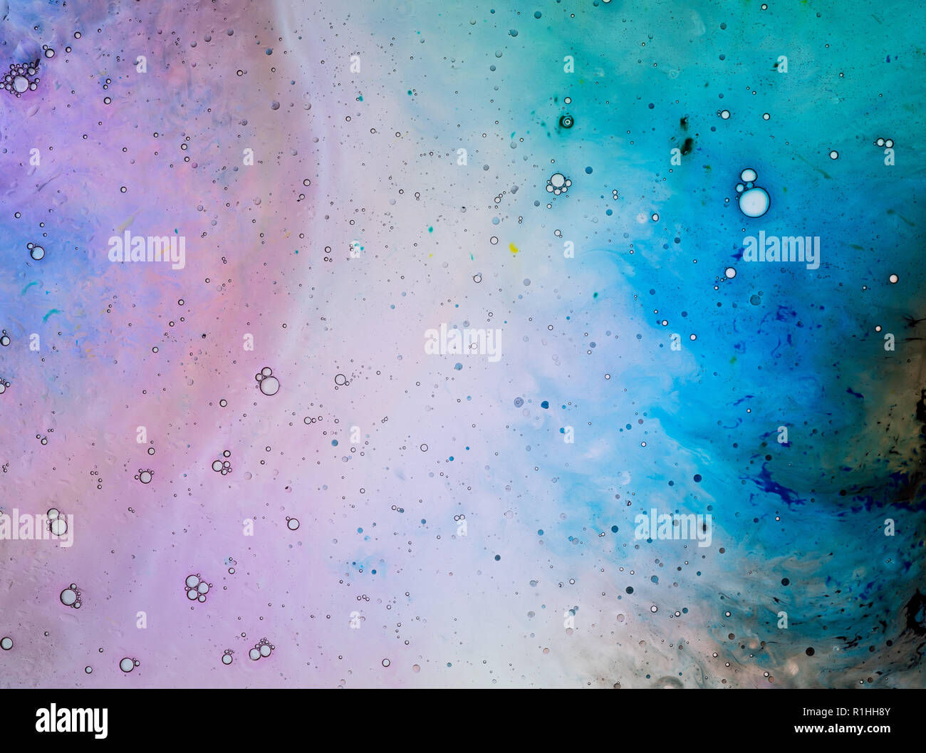 Water and paint textures aerial view, abstract background Stock Photo ...