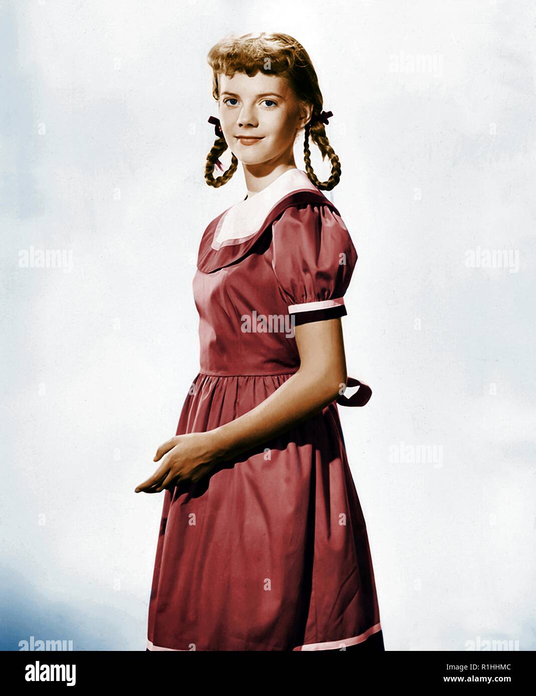 Wood began acting in films at the age of four and, at age eight, was given a co-starring role with Maureen O'Hara in the 1947 classic Christmas film Miracle on 34th Street.[As a teenager, her performance in Rebel Without a Cause (1955) earned her a nomination for the Academy Award for Best Supporting Actress. She starred in the musical films West Side Story (1961) and Gypsy (1962), and received Academy Award for Best Actress nominations for her performances in Splendor in the Grass (1961) and Love with the Proper Stranger (1963). Her career continued with films such as Bob & Carol & Ted & Alic Stock Photo