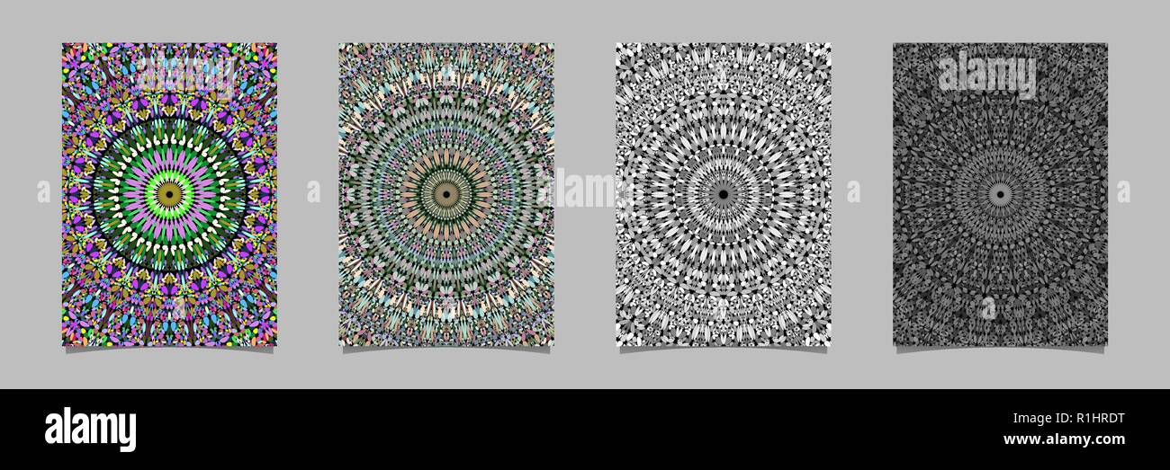 Life of Colour Black Mandala Painting Kit - The Kaleidoscope (Essentia