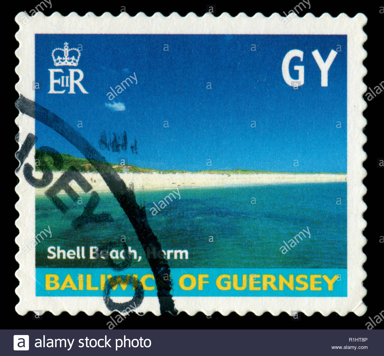Guernsey Postage Stamp Stock Photos & Guernsey Postage Stamp Stock
