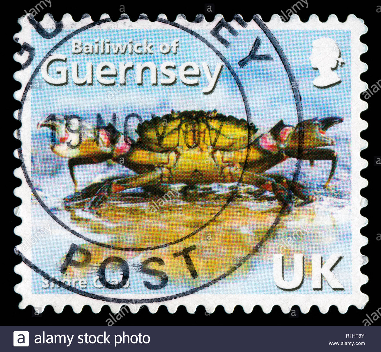 Guernsey Postage Stamp Stock Photos & Guernsey Postage Stamp Stock