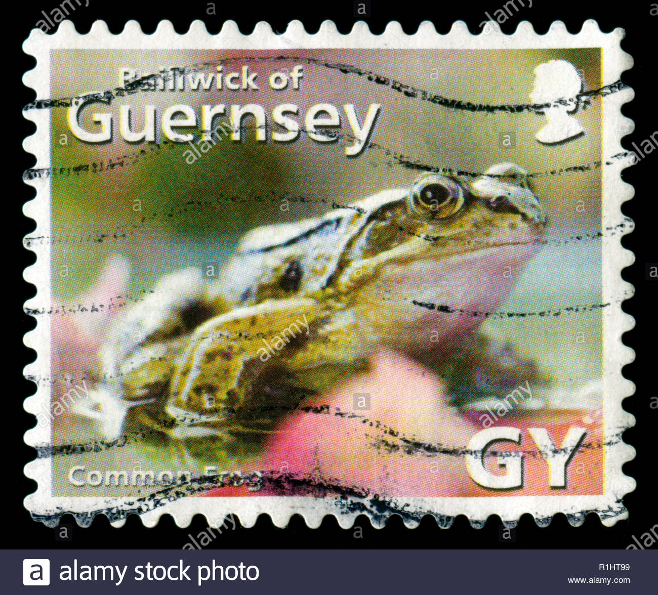 Guernsey Postage Stamp Stock Photos & Guernsey Postage Stamp Stock