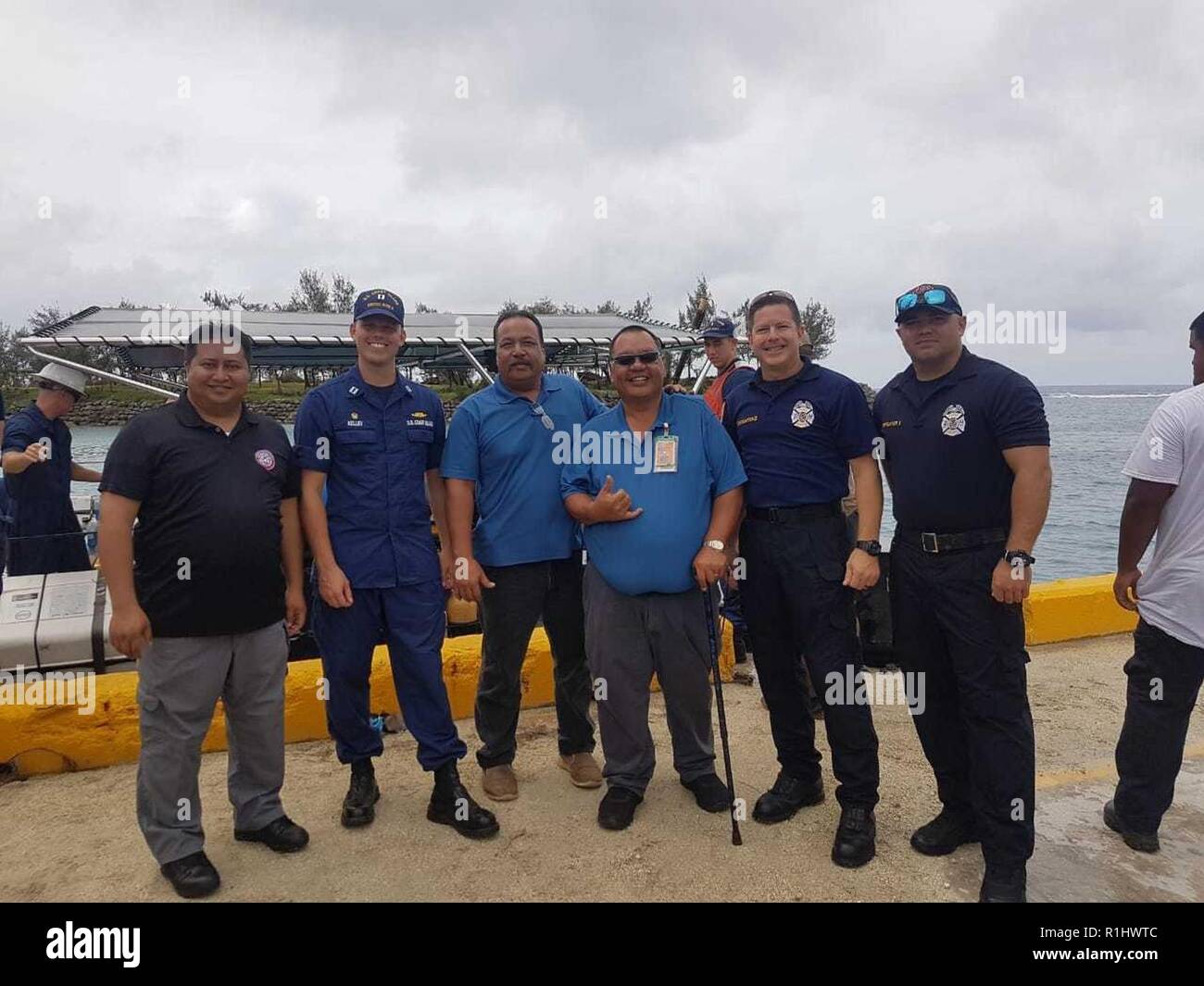The Guam Fire Department, working with the Western Pacific Islands
