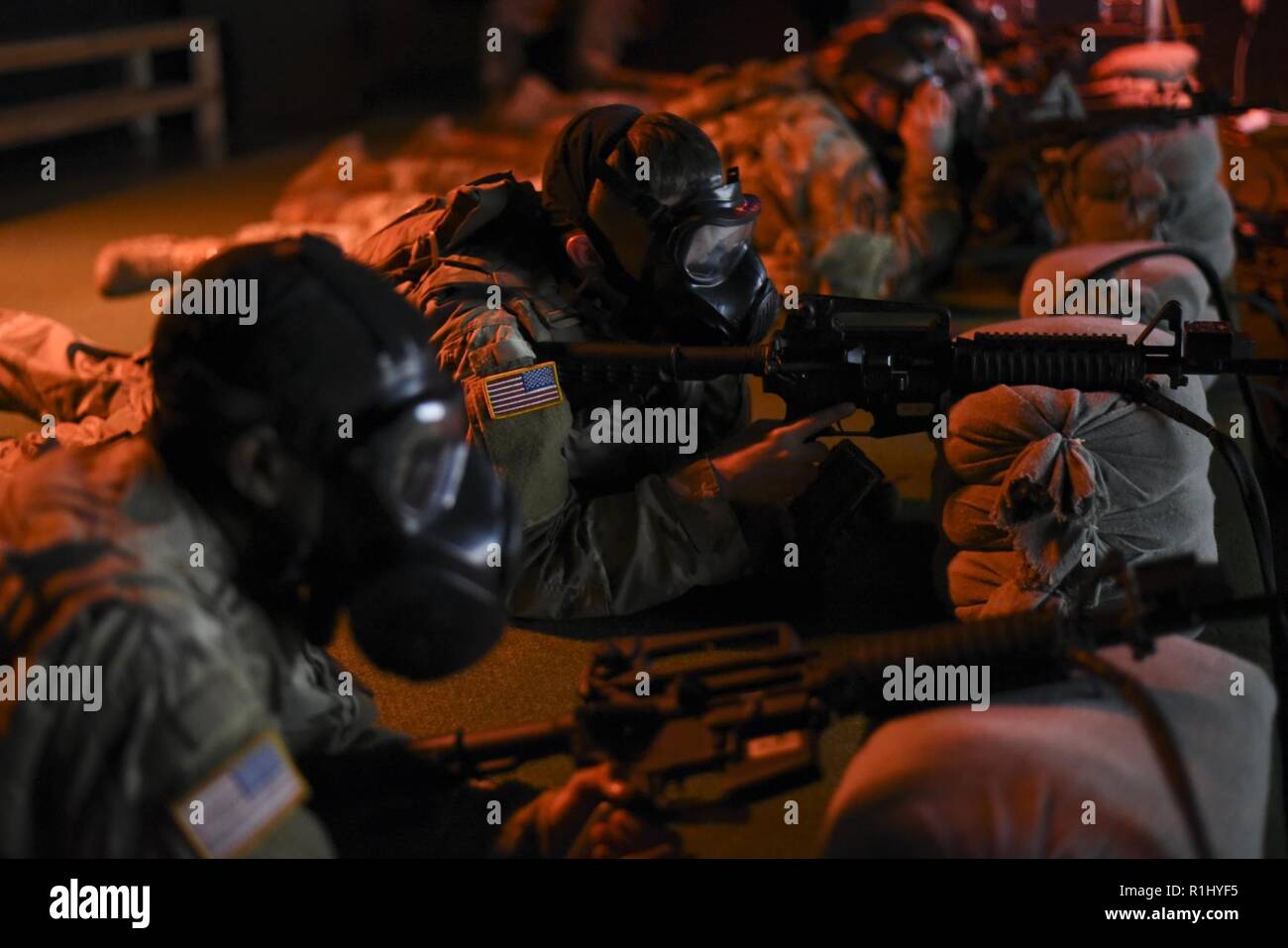 U.S. Soldiers assigned to 15th Engineer Battalion, 18th Military Police