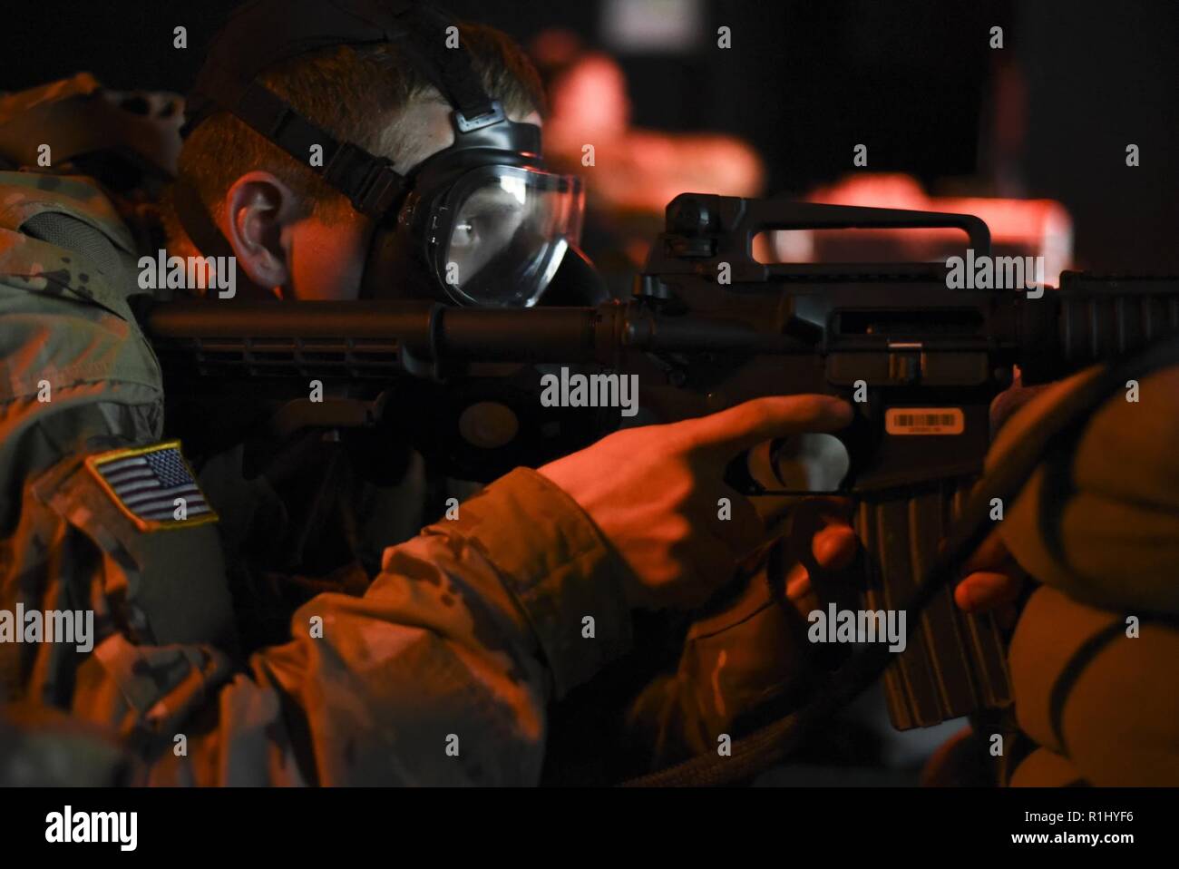 U.S. Soldiers assigned to 15th Engineer Battalion, 18th Military Police