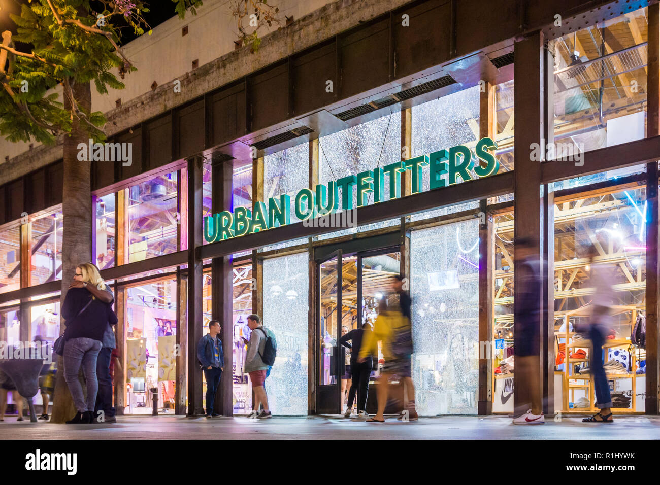 Urban Outfitters store in Santa Monica, California Stock Photo