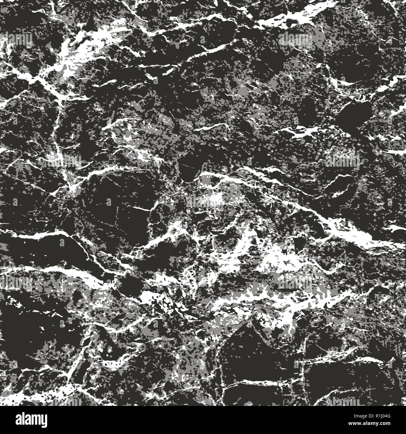 Realistic seamless vector pattern of marble texture Stock Vector