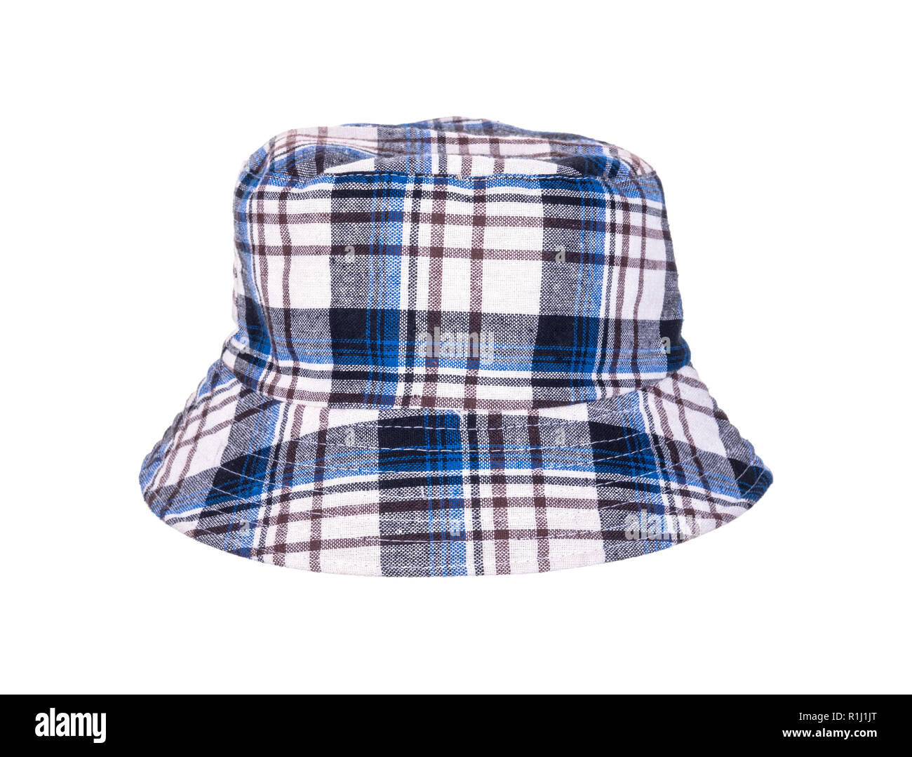 White straw bucket hat hi-res stock photography and images - Alamy