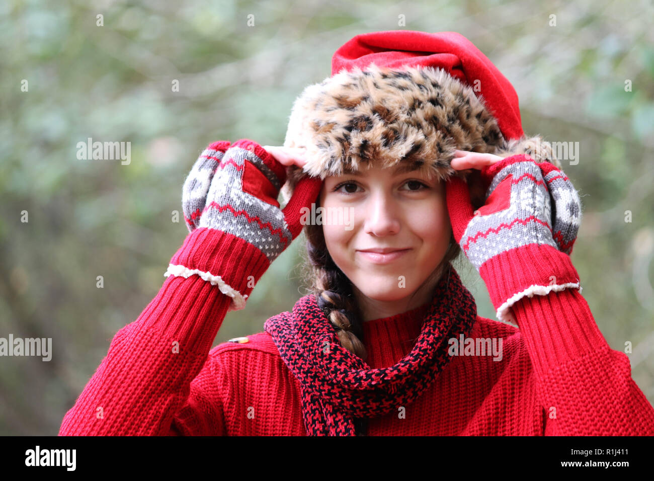 Gorgeous young woman dreamy hi-res stock photography and images - Alamy