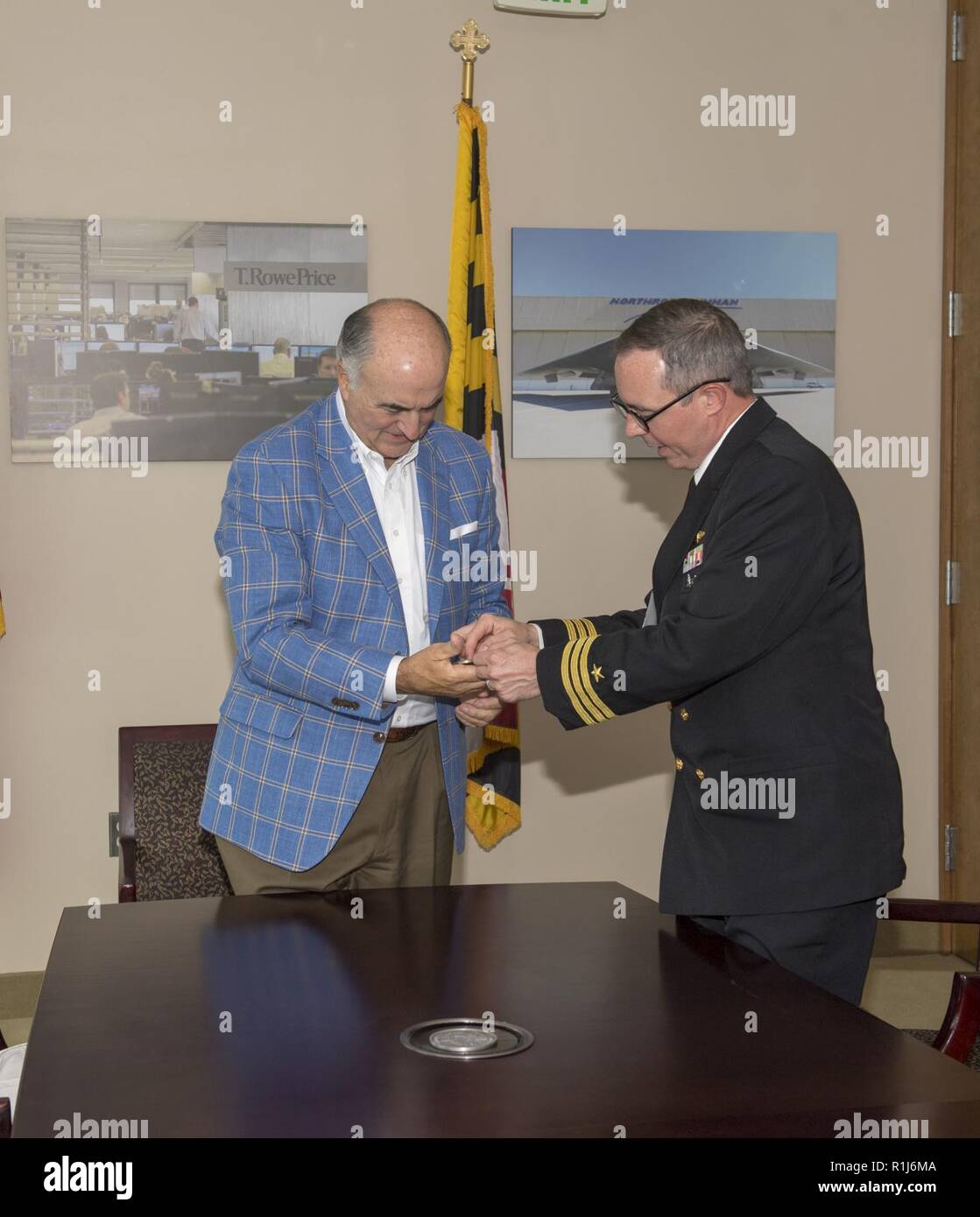 Ballistic missile submarine uss maryland hires stock photography and