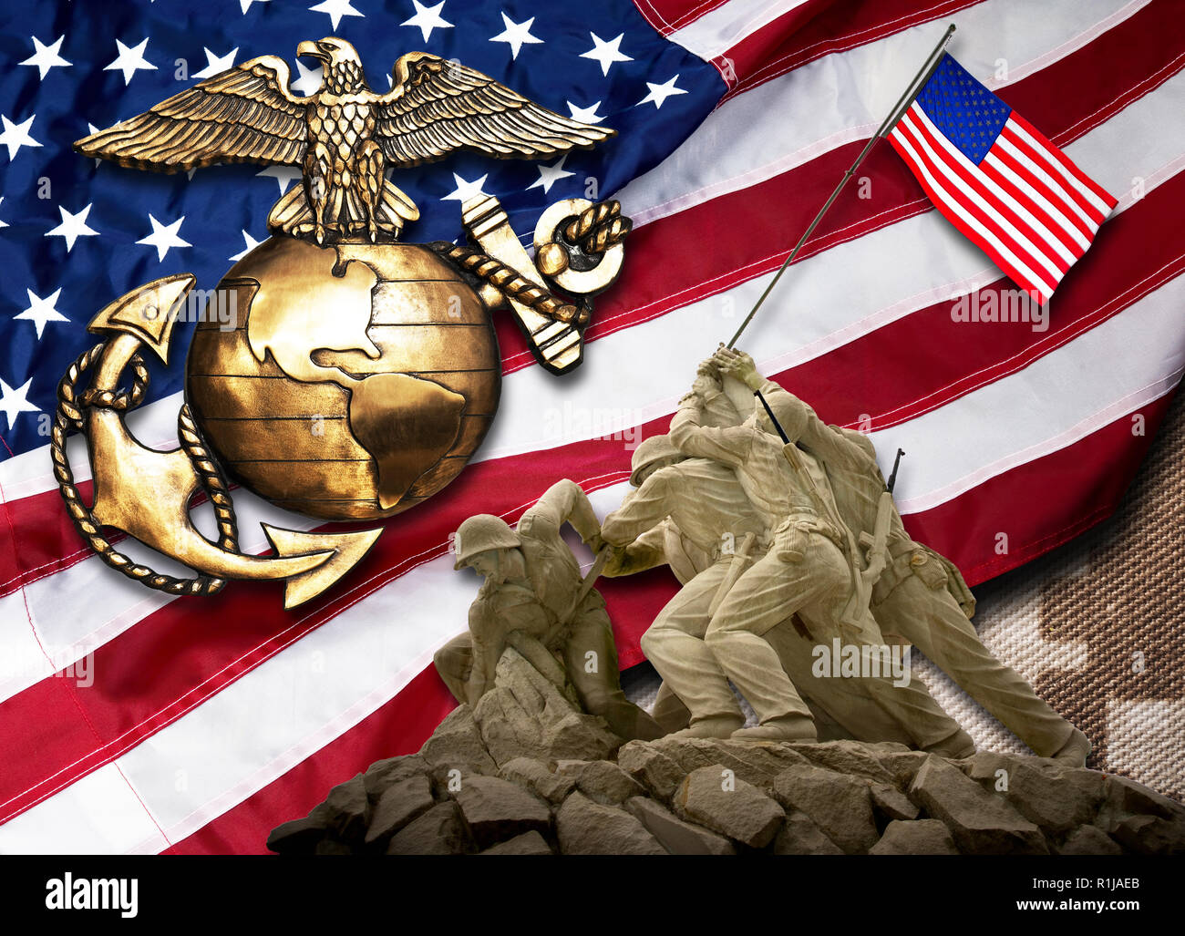 Marines the best of the BEST. Stock Photo