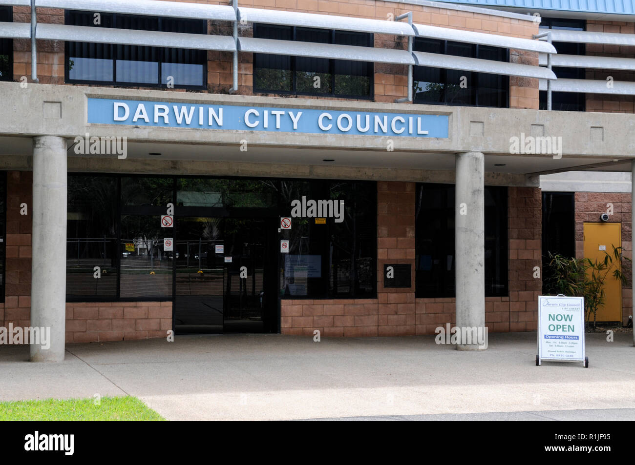 Darwin City Council in Darwin,Northern Territory,Australia Stock Photo