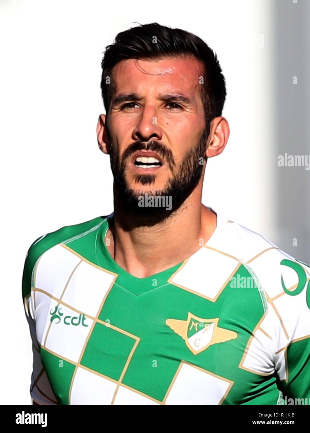 Portugal - Primeira Liga-NOS 2018-2019 /  ( Moreirense Futebol Clube ) -  Joao Aurelio Stock Photo