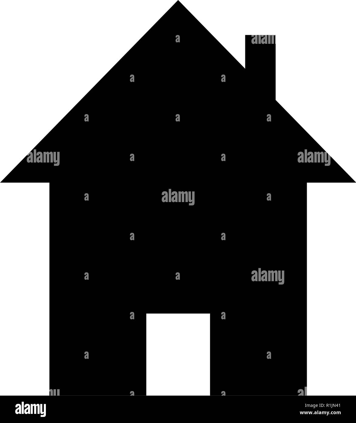 Home, house glyph icon Stock Vector Image & Art - Alamy