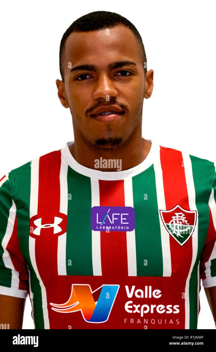 Brazilian Football League Serie A 2018 /  ( Fluminense Football Club ) -  Marlon Freitas Stock Photo