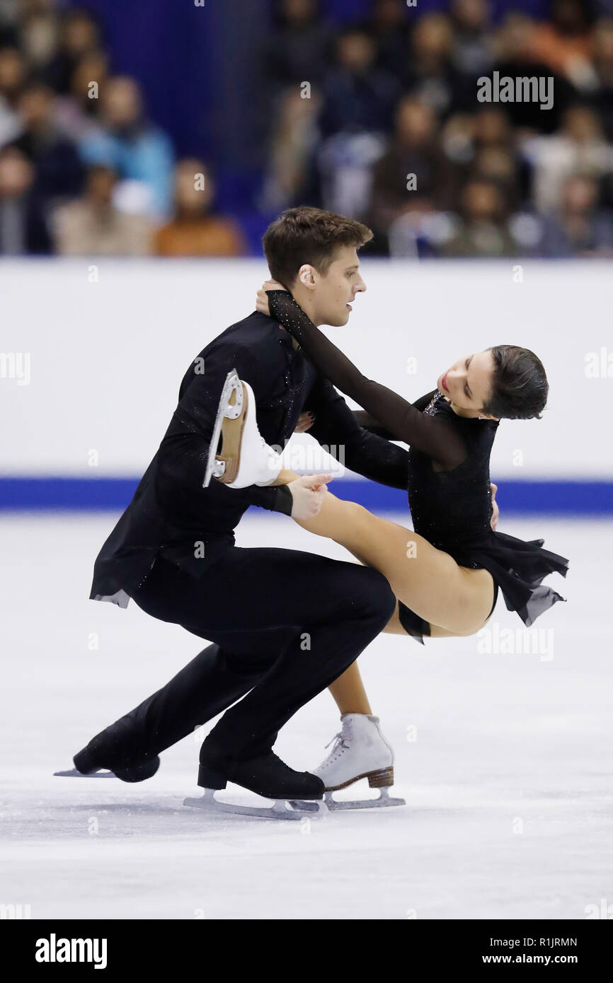 Natalia Zabiiako & Alexander Enbert (RUS), NOVEMBER 10, 2018 Figure