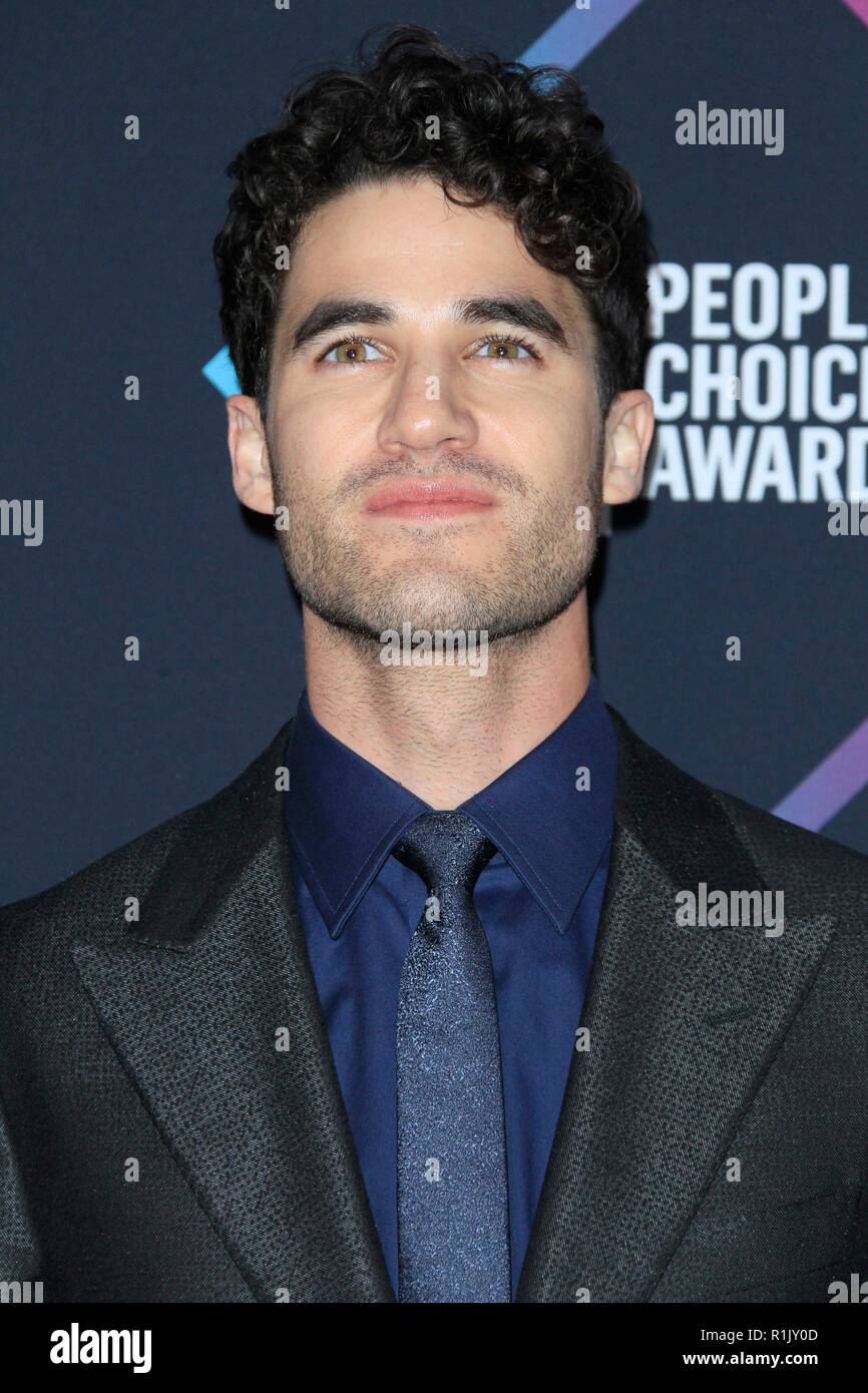 Santa Monica, CA. 11th Nov, 2018. Darren Criss in the press room for