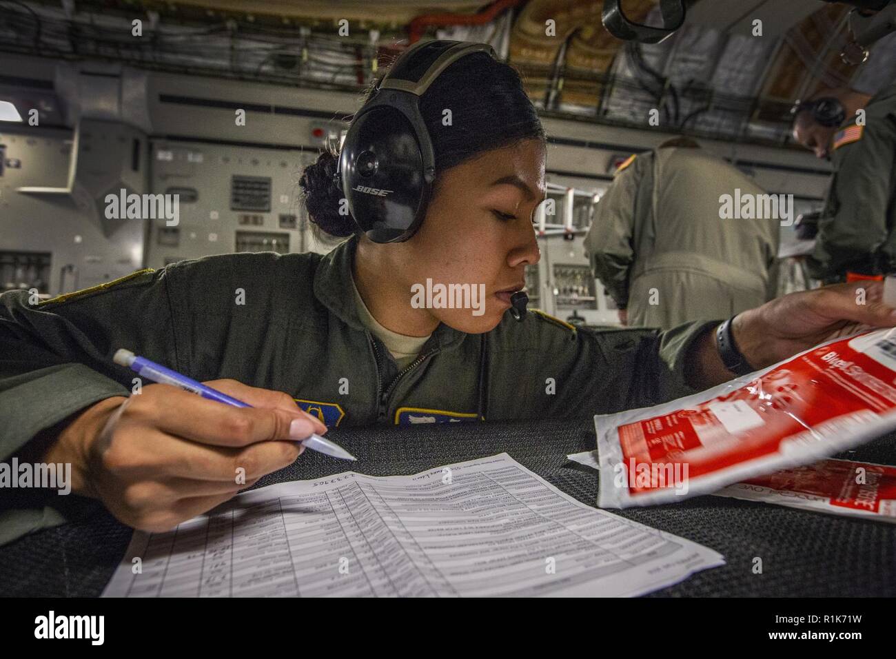 U.S. Air Force Staff Sgt. Belinda S. Son, an aeromedical evacuation