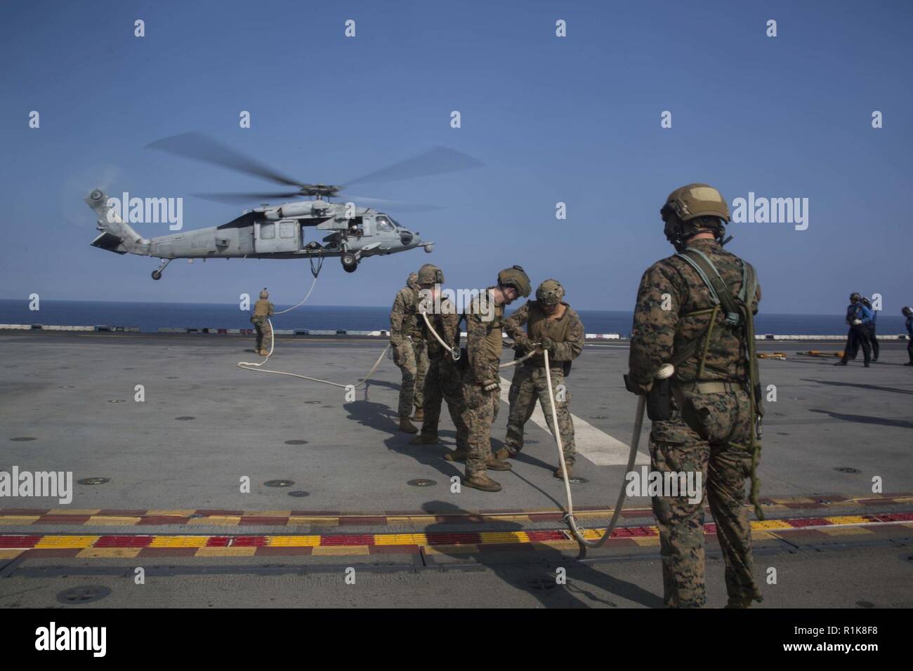 Marines with the 31st Marine Expeditionary Unit’s Amphibious ...