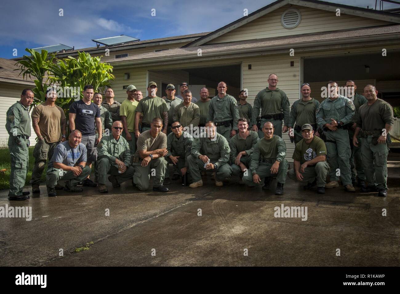 Members Of The Marine Corps Base Hawaii Mcbh Provost Marshal S