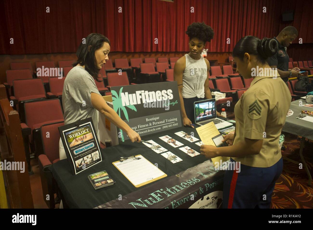 U S Marine Corps Sgt Angelica Cruz Tovar An Imagery Analysis Specialist With Unmanned Aerial Vehicle Squadron